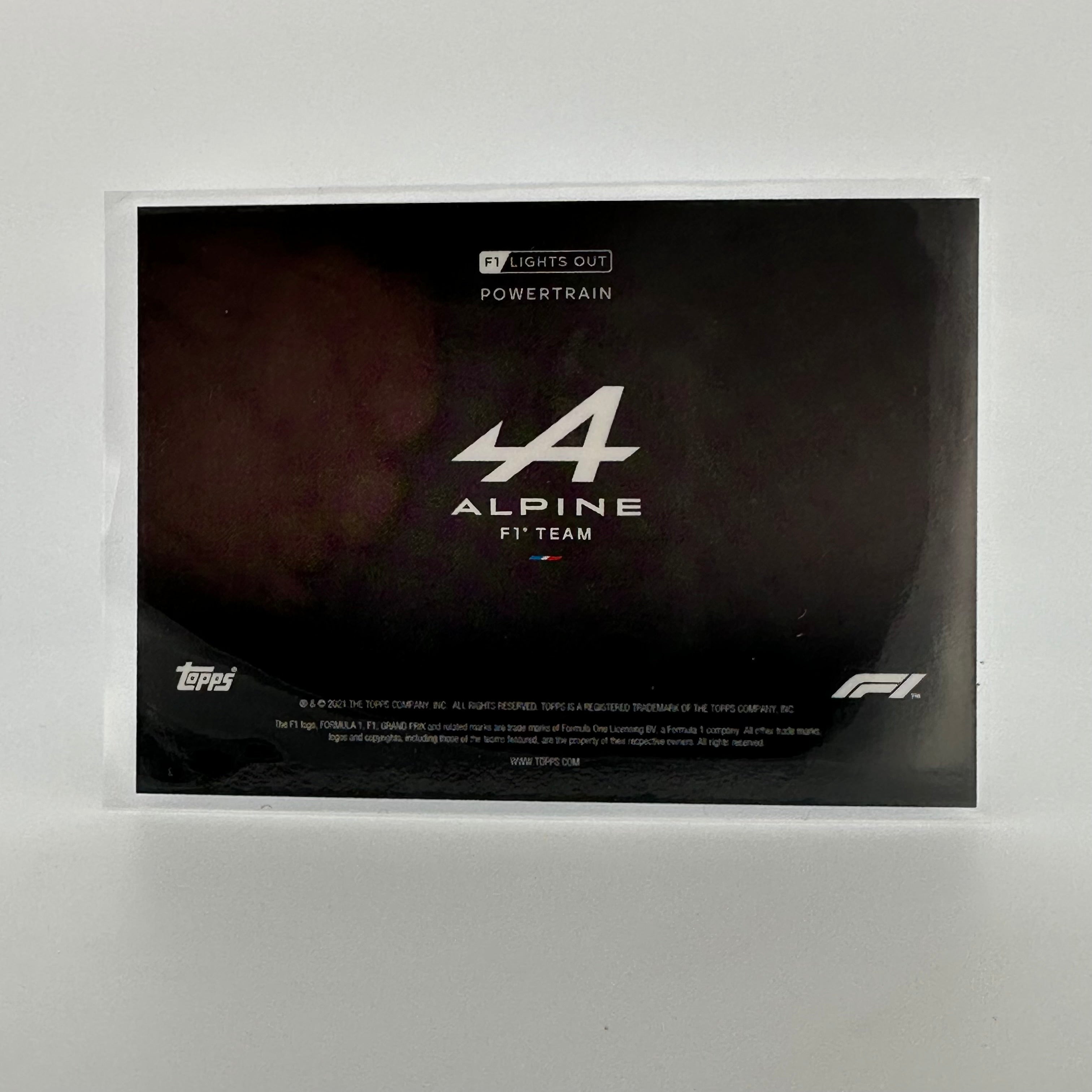 Alpine F1 Team Powertrain Green Parallel - High Performance Racing Car Model for Collectors & Fans | Perfect for Display, Gifts & Motorsport Enthusiasts