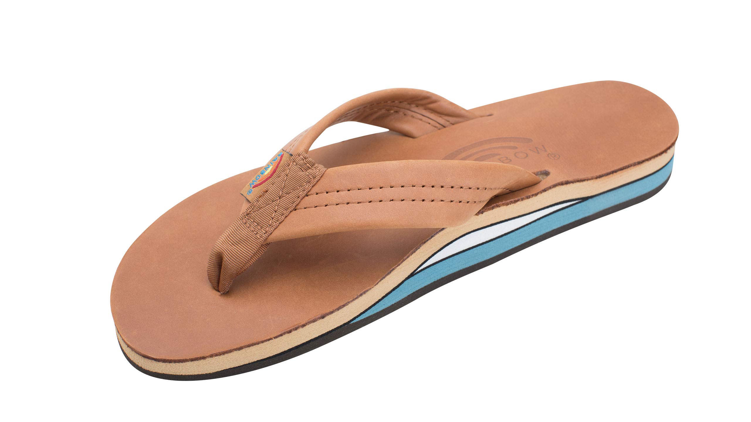 Rainbow Sandals Women's Double Layer Premier Leather Sandals with Arch Support - Comfortable & Stylish Footwear for Beach, Travel & Everyday Wear