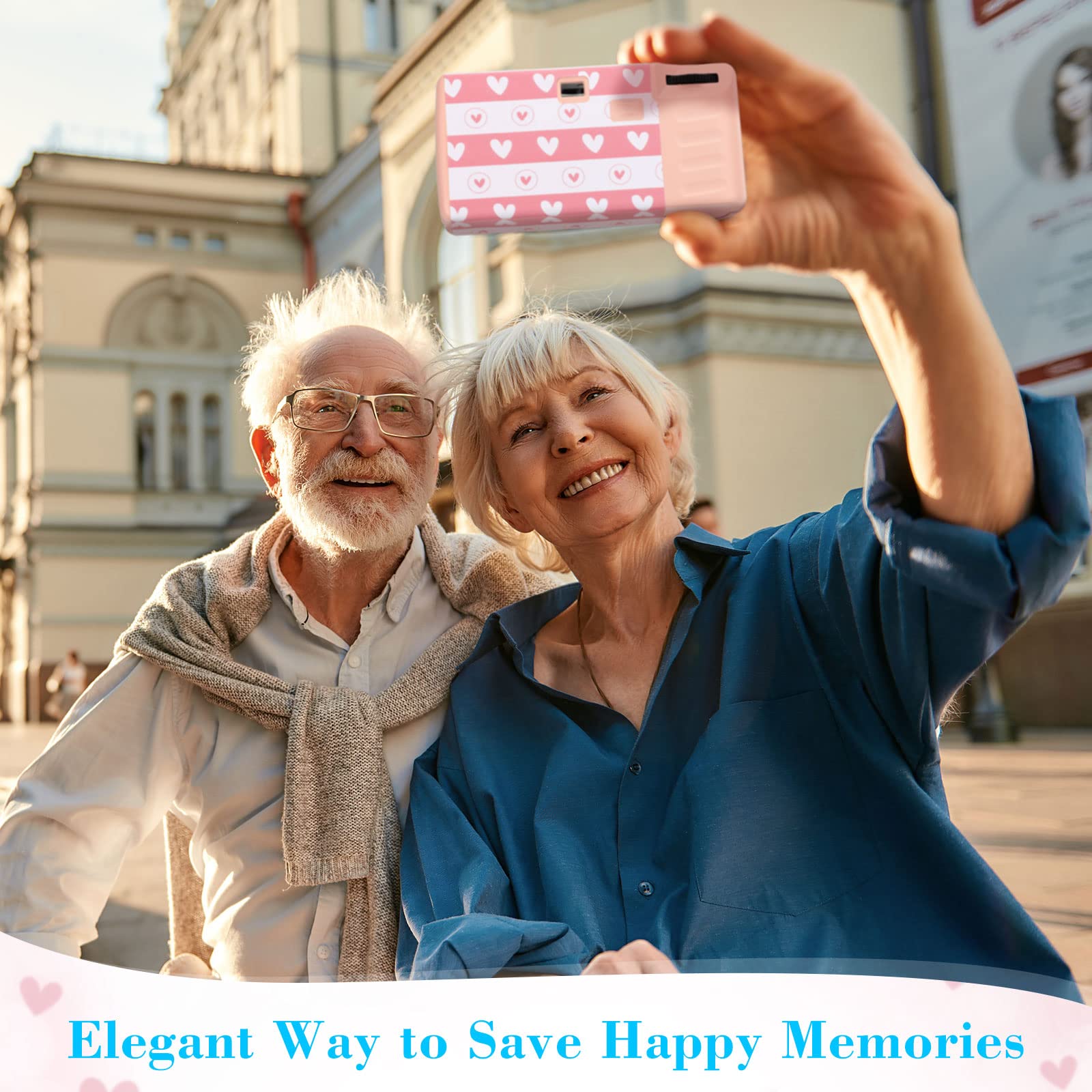 3 Pack Disposable Film Camera with Flash - Color One Time Use Cameras for Wedding, Travel, Party & Events - Perfect for Capturing Memories at Gatherings, Vacations & Special Occasions (Pink)