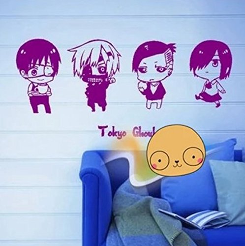 Tokyo Ghoul Anime Wall Stickers - Kids Room, Bedroom, Office Decor for Anime Fans