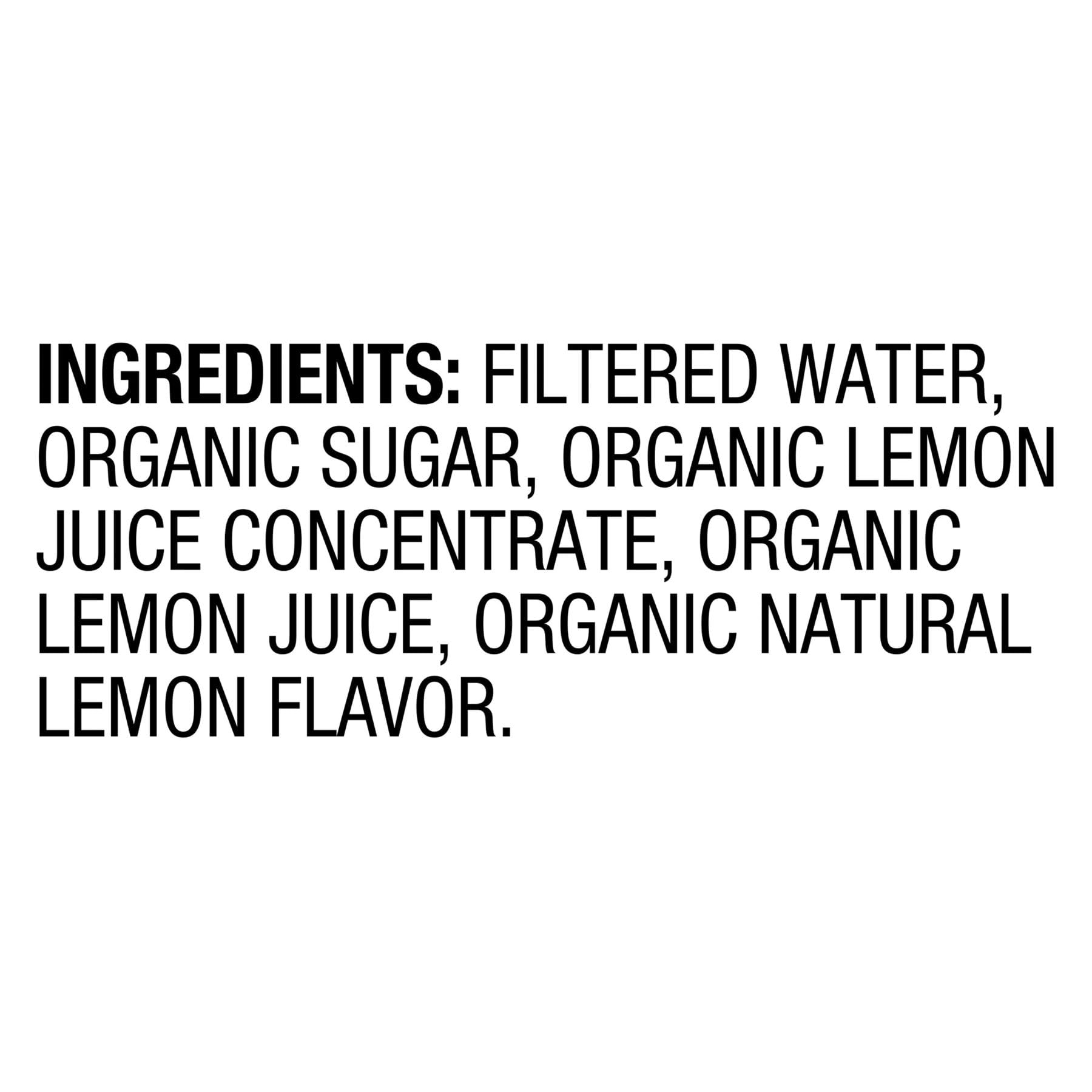 Organic Santa Cruz Lemonade Juice - USDA Certified, Gluten Free, Non-GMO, 32 Fl Oz | Refreshing Summer Drink for Picnics, BBQs & Healthy Hydration