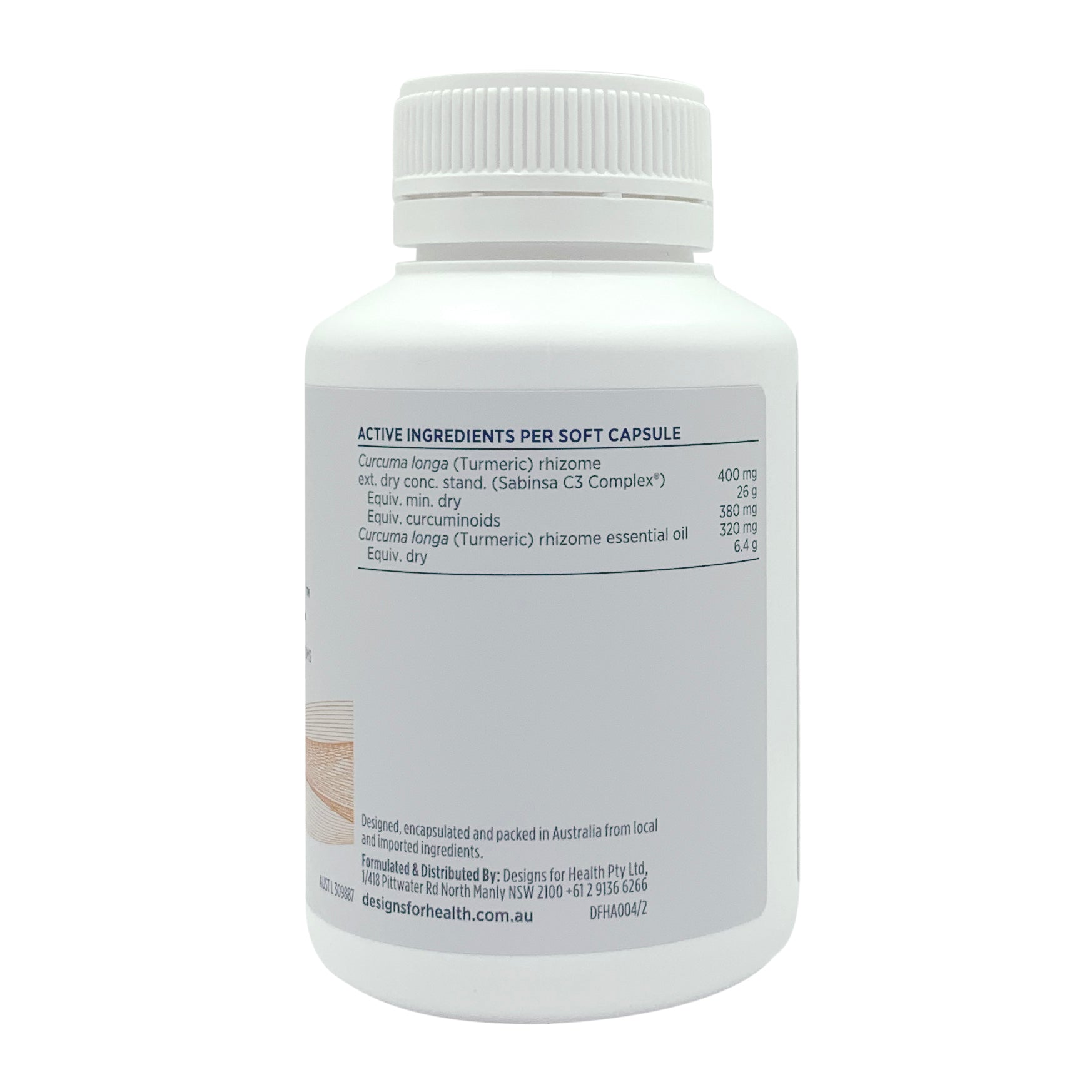 Designs For Health Curcum EVail - Premium Turmeric Supplement with Enhanced Absorption for Joint Support & Inflammation Relief - Ideal for Active Lifestyles & Wellness Routines