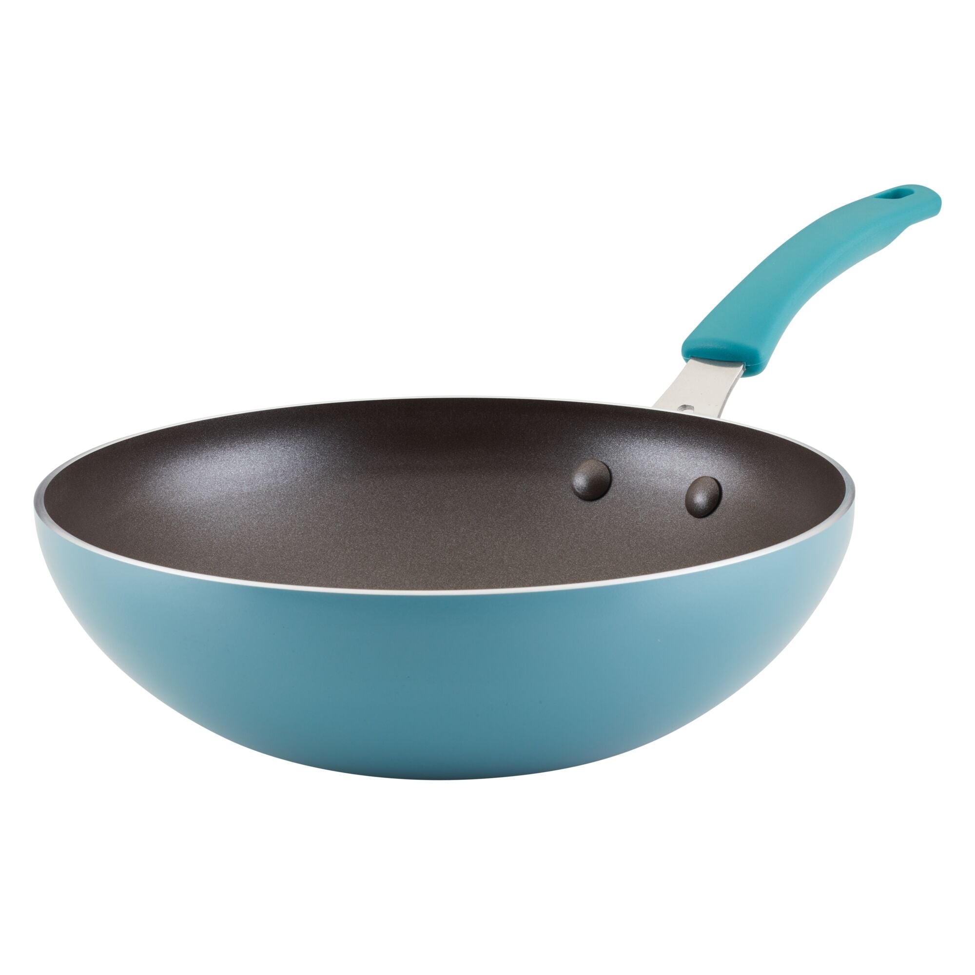 10.5 Inch Nonstick Open Stir Fry Pan - Professional Carbon Steel Wok for High Heat Cooking - Perfect for Stir-Frying, Sautéing, and Deep Frying - Ideal for Home Chefs and Asian Cuisine Lovers
