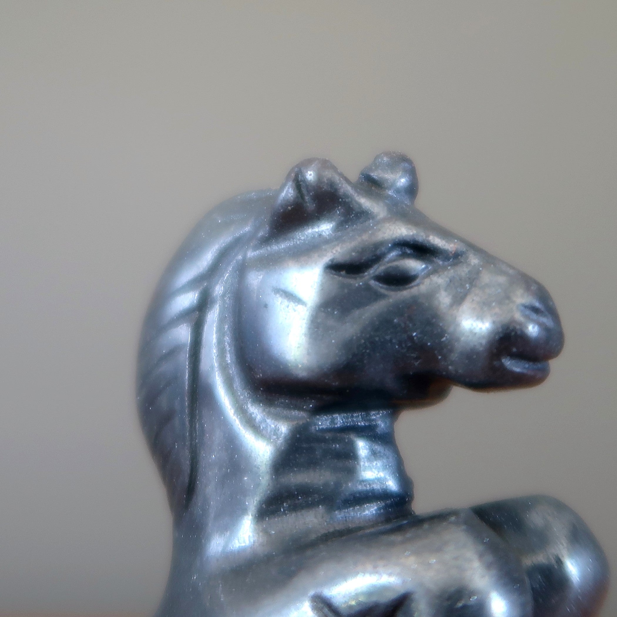 Hematite Unicorn Carving - Black Gemstone for Healing Energy & Spiritual Balance | Perfect for Meditation, Home Decor, and Positive Vibes