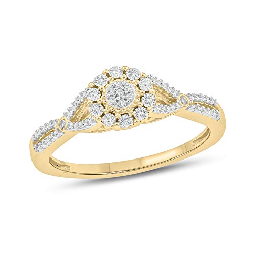 Yellow Gold Plated Silver