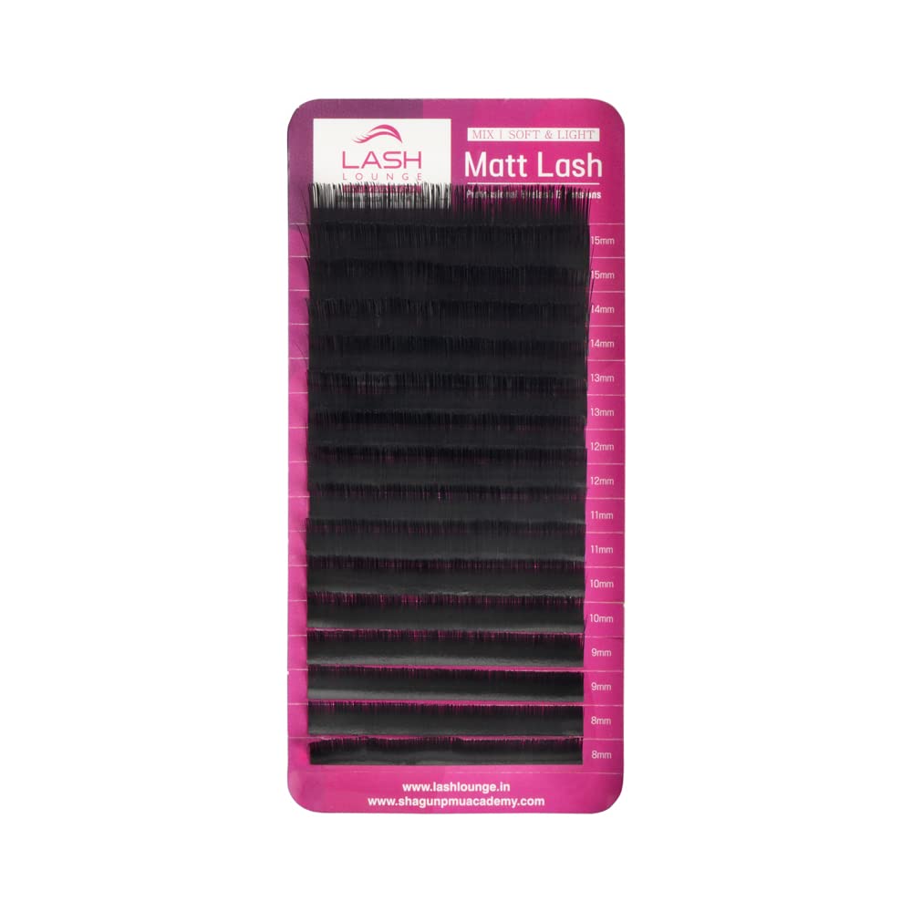 Shagun Gupta False Eyelashes - 15 Pairs Natural Matte Lashes for Volume & Length | Perfect for Weddings, Parties & Everyday Glam