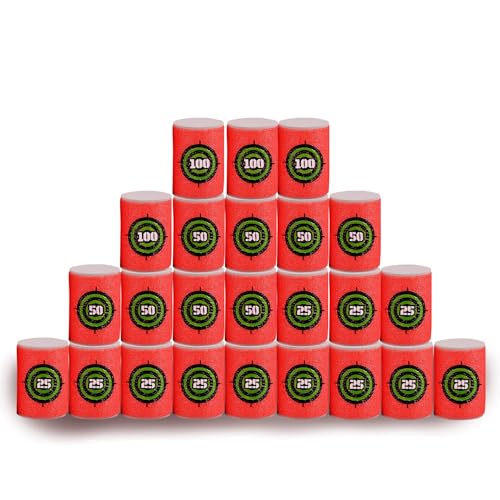 24 Pcs, Red