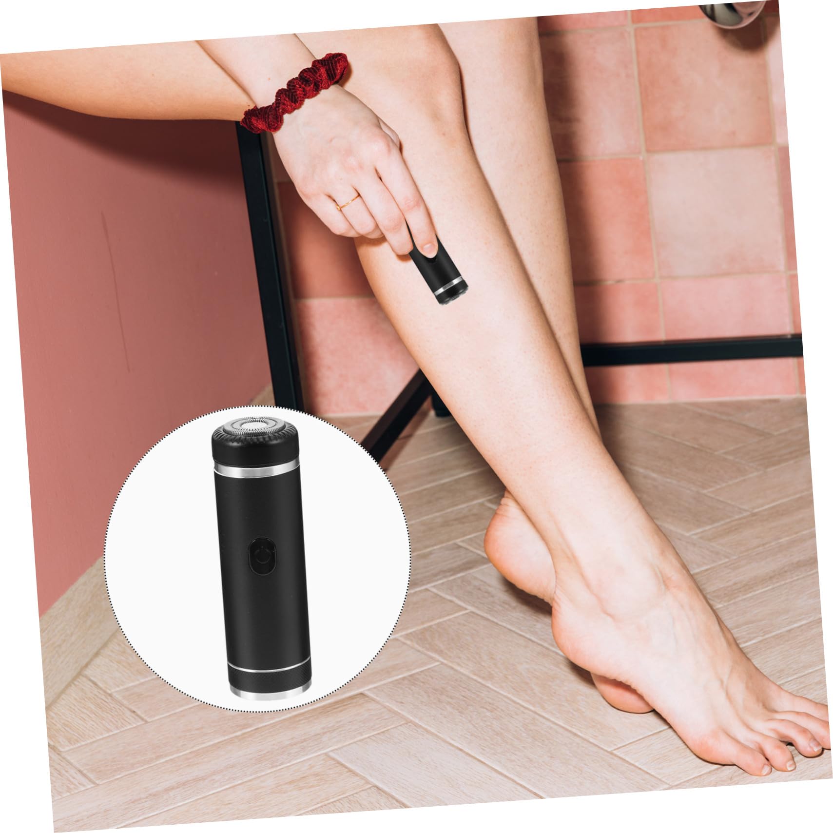 FRCOLOR Men's Electric Shaver - Travel & Bikini Trimmer for Smooth Shaving