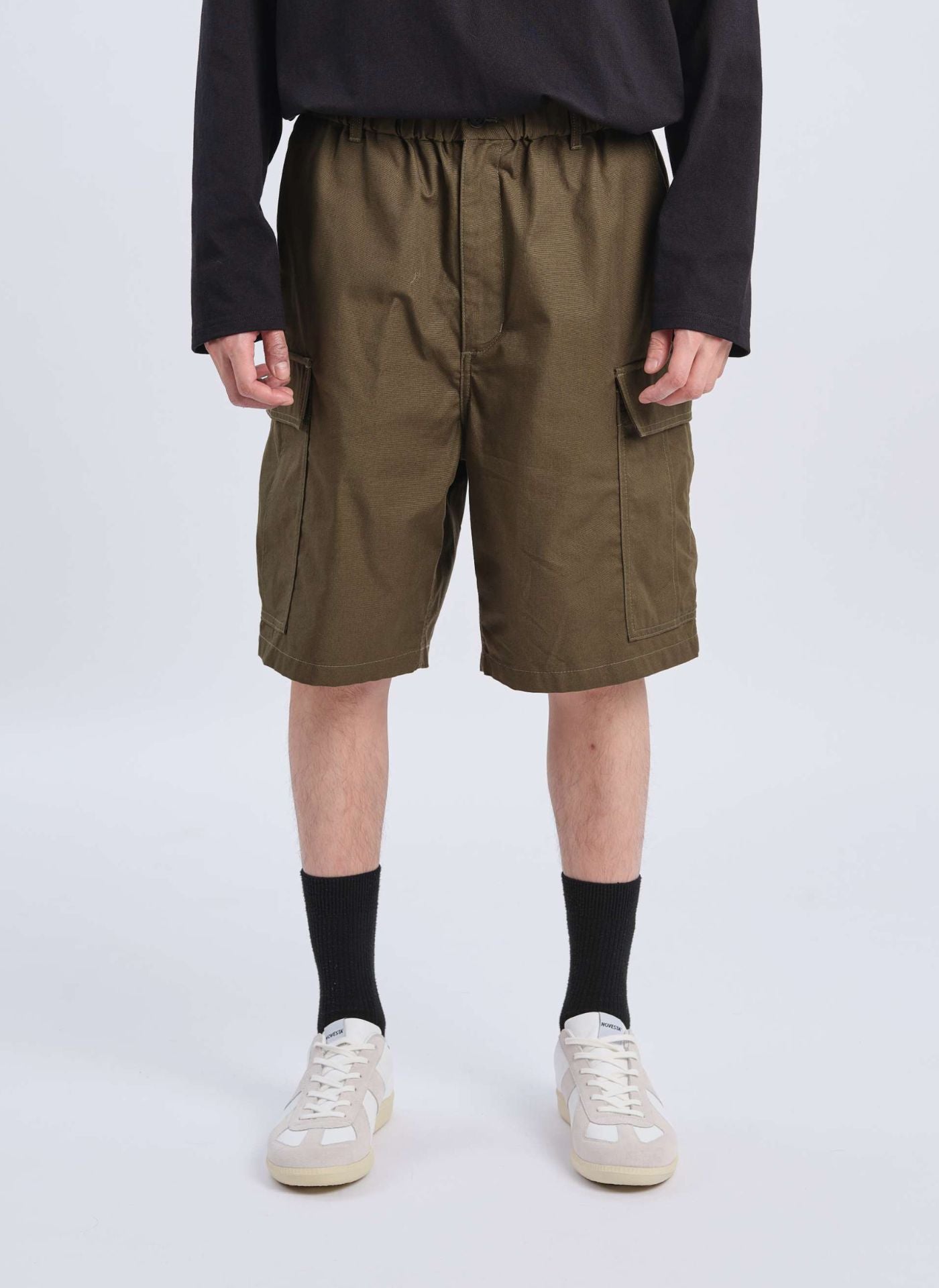 Durable Cordura Canvas Cargo Shorts for Men - Tactical Outdoor Hiking & Travel Pants - Lightweight Quick-Dry Adventure Shorts for Camping, Fishing & Everyday Wear