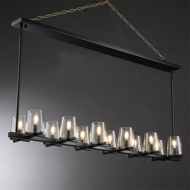 Twinkle Glass Chandelier - Elegant Crystal Ceiling Light Fixture for Dining Room, Bedroom & Living Room Decor | Dimmable LED Lighting for Romantic Ambiance & Home Interior Design