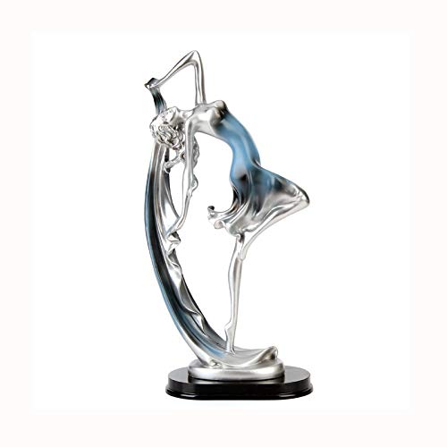 WALNUTA Handmade Ballet Dancer Resin Figurine - Elegant Home Decor, Wedding Centerpiece, Kids Room Accessory & Unique Gift Idea | Perfect for Nursery Decor, Bridal Shower Favors and Ballet Themed Parties