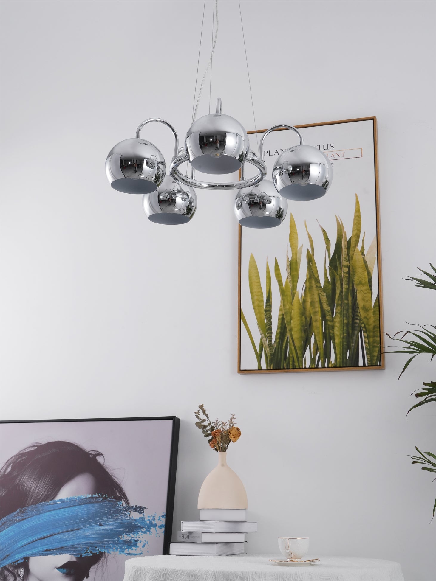 Eyeball Chandeliers - Unique Gothic Halloween Decor for Home, Party & Haunted House Lighting - Spooky Eyeball Ceiling Light Fixture for Living Room, Dining Room & Bedroom