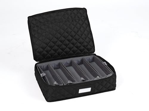 Black Quilted Polyester