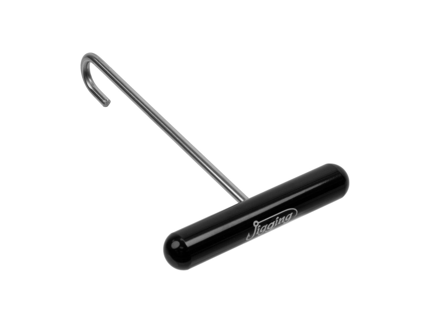 Jigging World 5 Stainless Steel Dehooker - Fish Hook Remover Tool for Safe Catch and Release - Perfect for Saltwater & Freshwater Fishing, Boating, and Angling Adventures