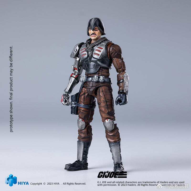 1/18 Scale HIYA 4-Inch Action Figure - Exquisite Mini Series G.I.Joe Major Bludd Collectible Toy for Display & Play | Perfect for Collectors, Gift Giving & Role-Playing Scenes