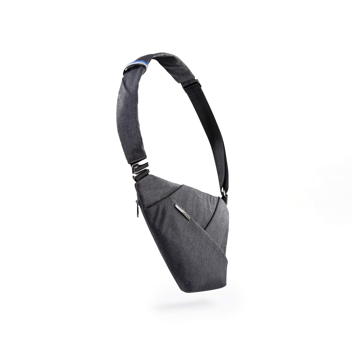 NIID D1 Men's Crossbody Sling Bag - Lightweight Chest Pack & Shoulder Backpack for Travel, Hiking, Work & Daily Use - Sleek Casual Daypack (Dark Gray, Right Hand) - Perfect for Commuting, Outdoor Adventures & Urban Exploration