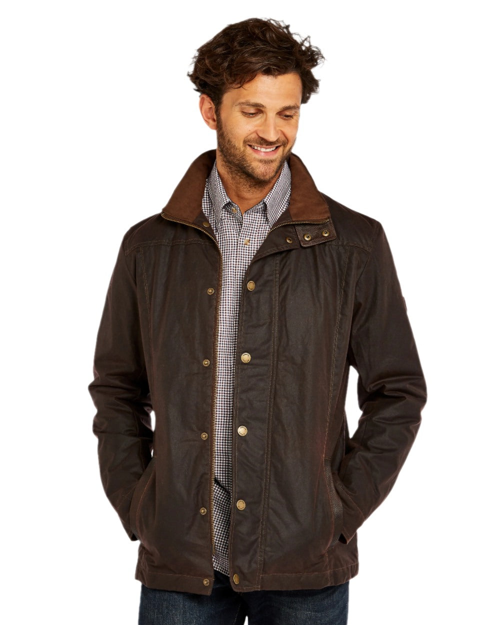 Dubarry Carrickfergus Waxed Jacket - Waterproof & Windproof Men's Outdoor Coat for Hiking, Fishing & Countryside Adventures