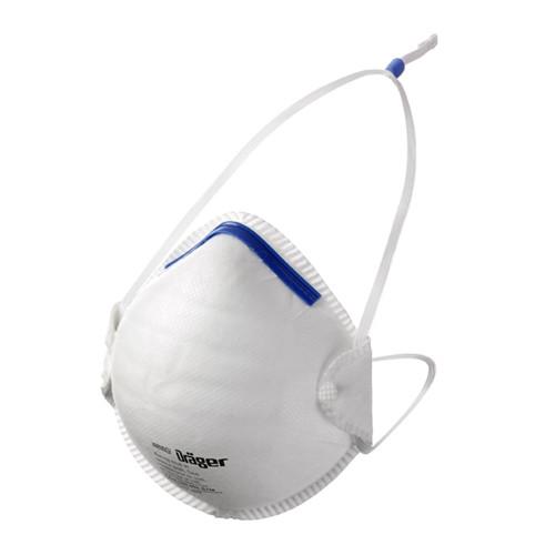Dräeger X-Plore 1380 N95 Disposable Respirator Mask - NIOSH Certified for Protection Against Avian Flu, SARS & Airborne Particles | Ideal for Healthcare Workers, Construction Sites & Pandemic Preparedness
