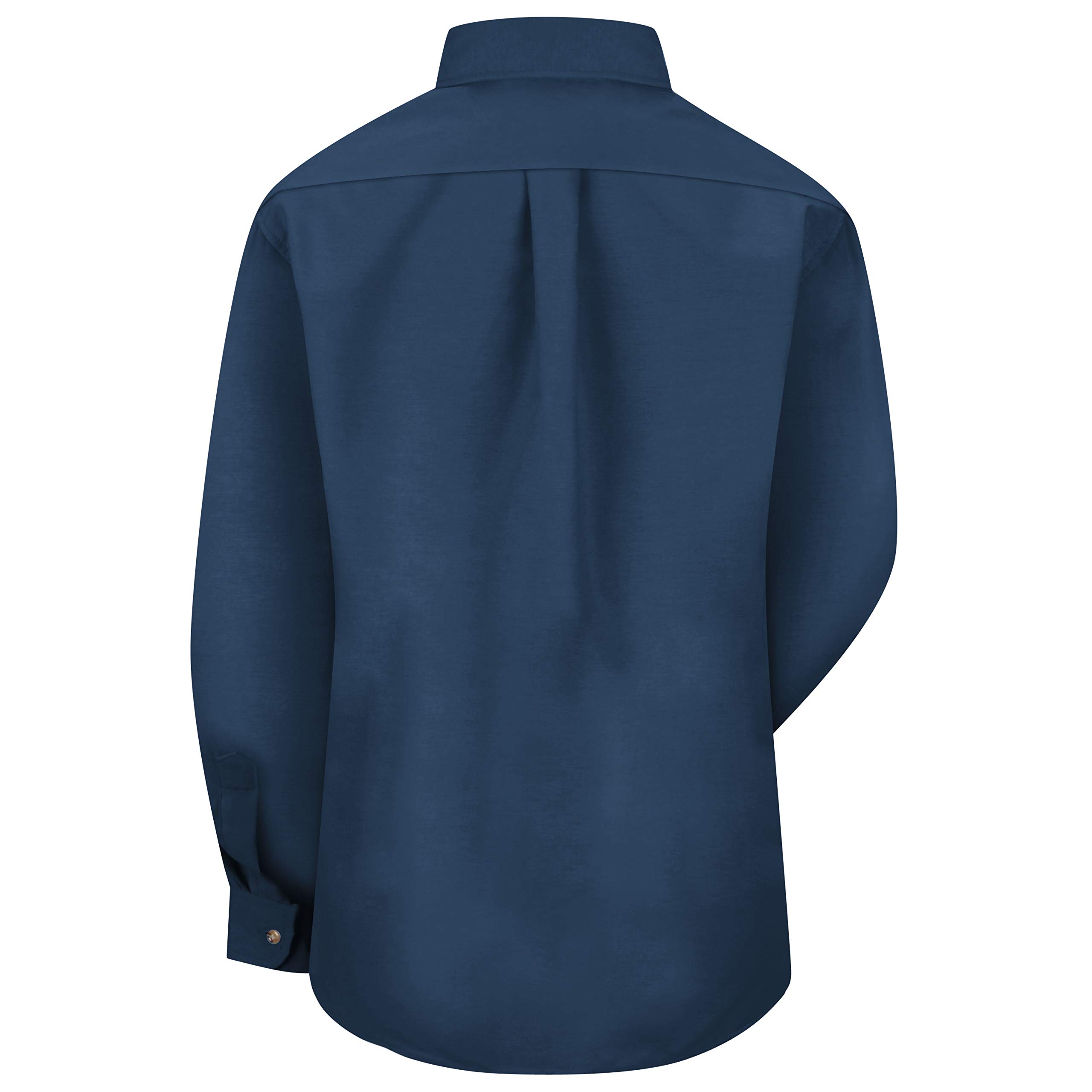 Red Kap Women's Poplin Dress Shirt - Professional Office Wear, Business Casual & Formal Attire for Work & Special Occasions
