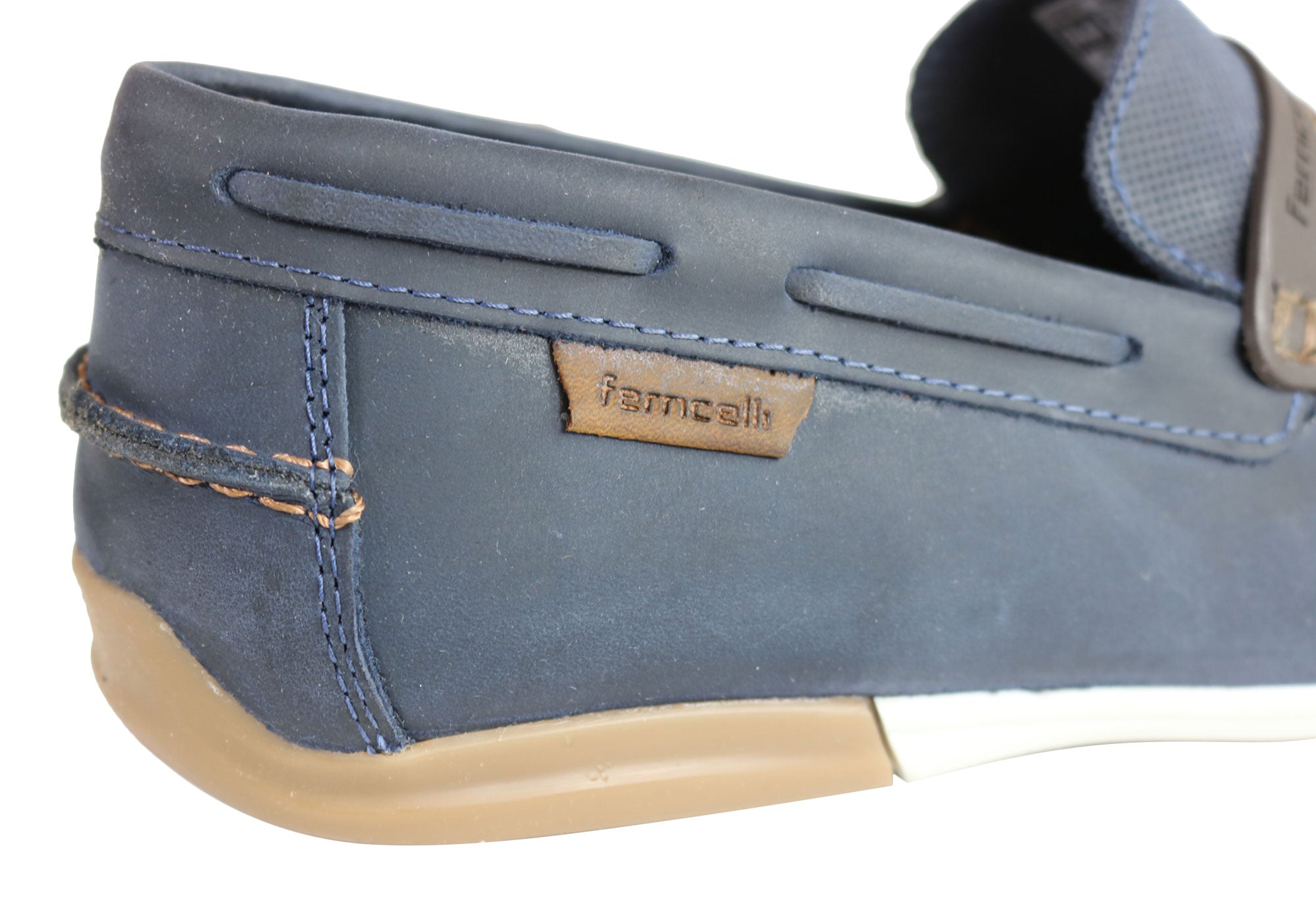 Ferricelli Mitchell Men's Genuine Leather Casual Loafers - Handcrafted in Brazil - Comfortable Slip-On Shoes for Work, Travel & Everyday Wear