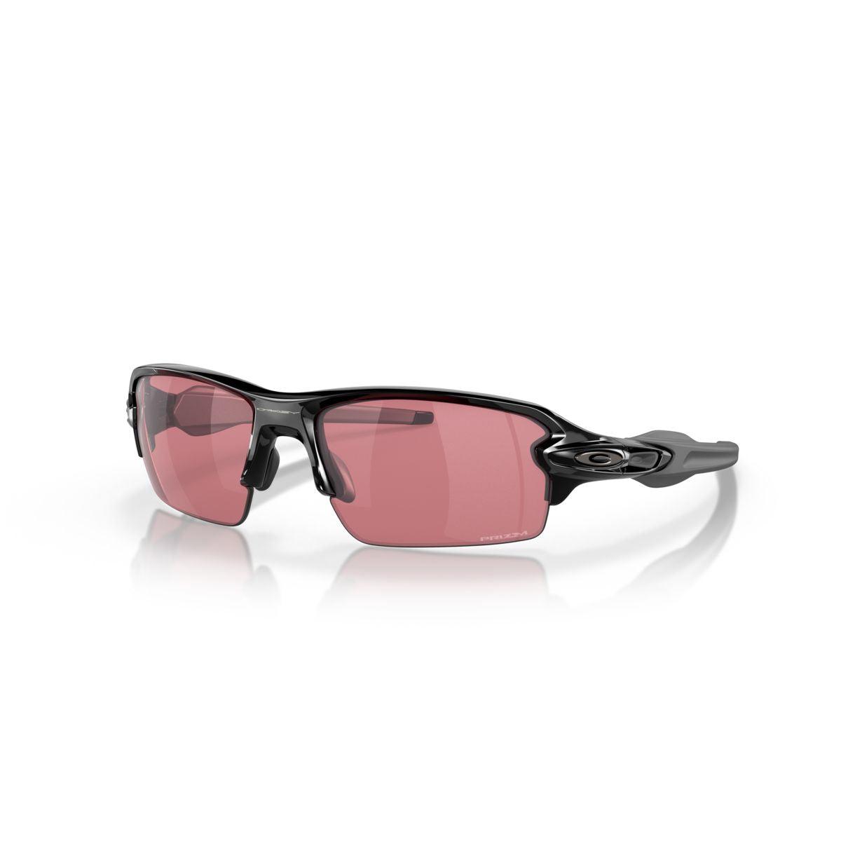 Oakley Flak 2.0 Sunglasses - Polished Black Frame with Prizm Dark Golf Lenses - Low Bridge Fit for Comfort (Model 0OO9271 927137) - Perfect for Golfing, Running & Outdoor Sports