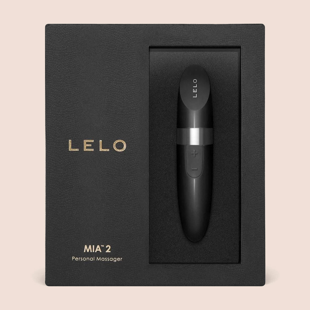 LELO MIA™ 2 Lipstick Vibrator - Discreet & Powerful Personal Massager for Women - Perfect for Travel, Home Use & Romantic Nights