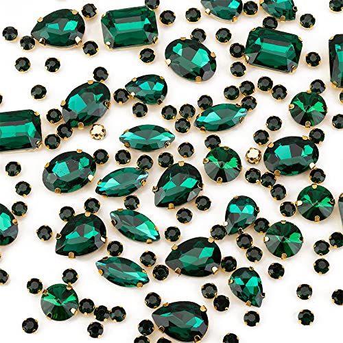 Gold Claw-Emerald