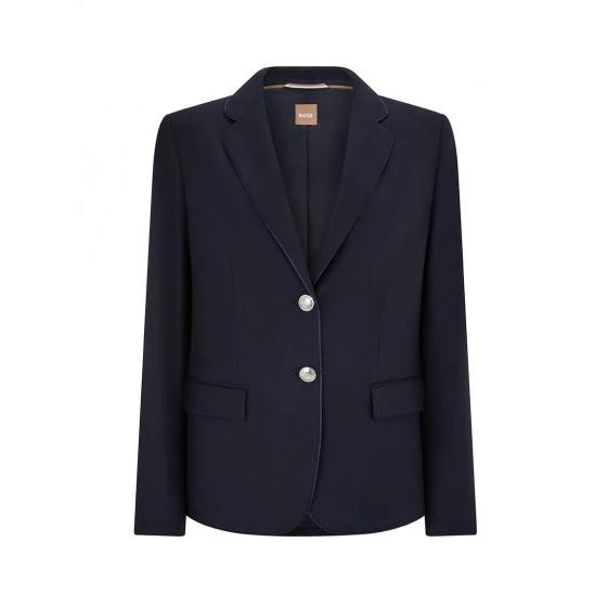 Jepita Tailored Blazer for Women - Slim Fit Professional Blazer Jacket with Stretch Fabric - Perfect for Office, Business Meetings & Formal Events