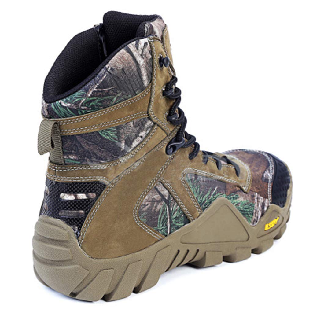 Wygwlg Men's Military Combat Boots - Durable Desert Tactical Boots, Waterproof Jungle & Off-Road Hiking Boots for All Seasons | Perfect for Outdoor Adventures, Hiking, Camping & Tactical Missions