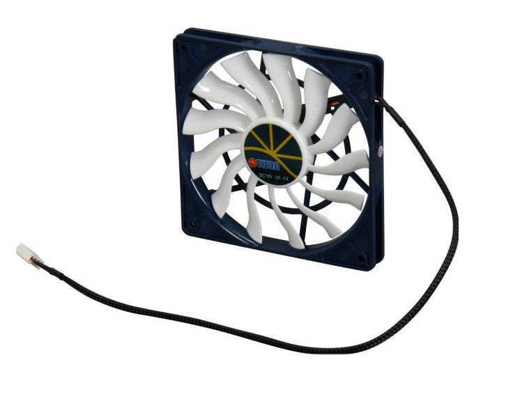 Titan Extreme 120x15mm 12V Z Axis Bearing Fan with 4-Pin PWM Micro Chip (TFD-12015H12ZP) - Perfect for PC Cooling, Gaming Rigs & Server Systems
