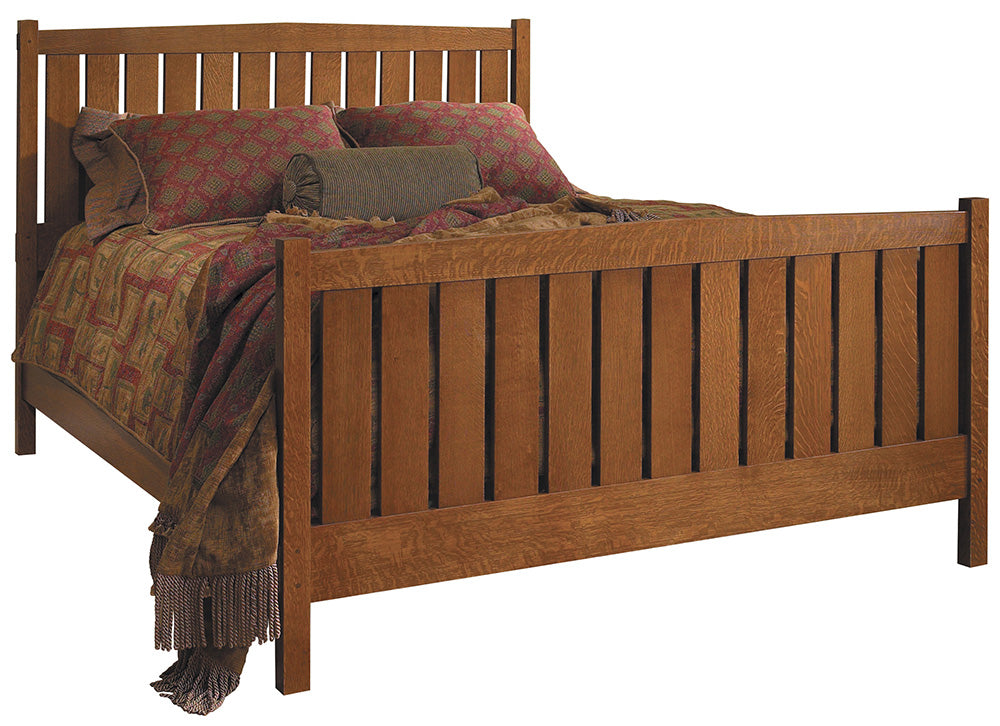 Modern Wooden Slat Bed Frame - Queen Size Platform Bed with Sturdy Support for Enhanced Comfort | Perfect for Bedrooms, Guest Rooms & Apartments