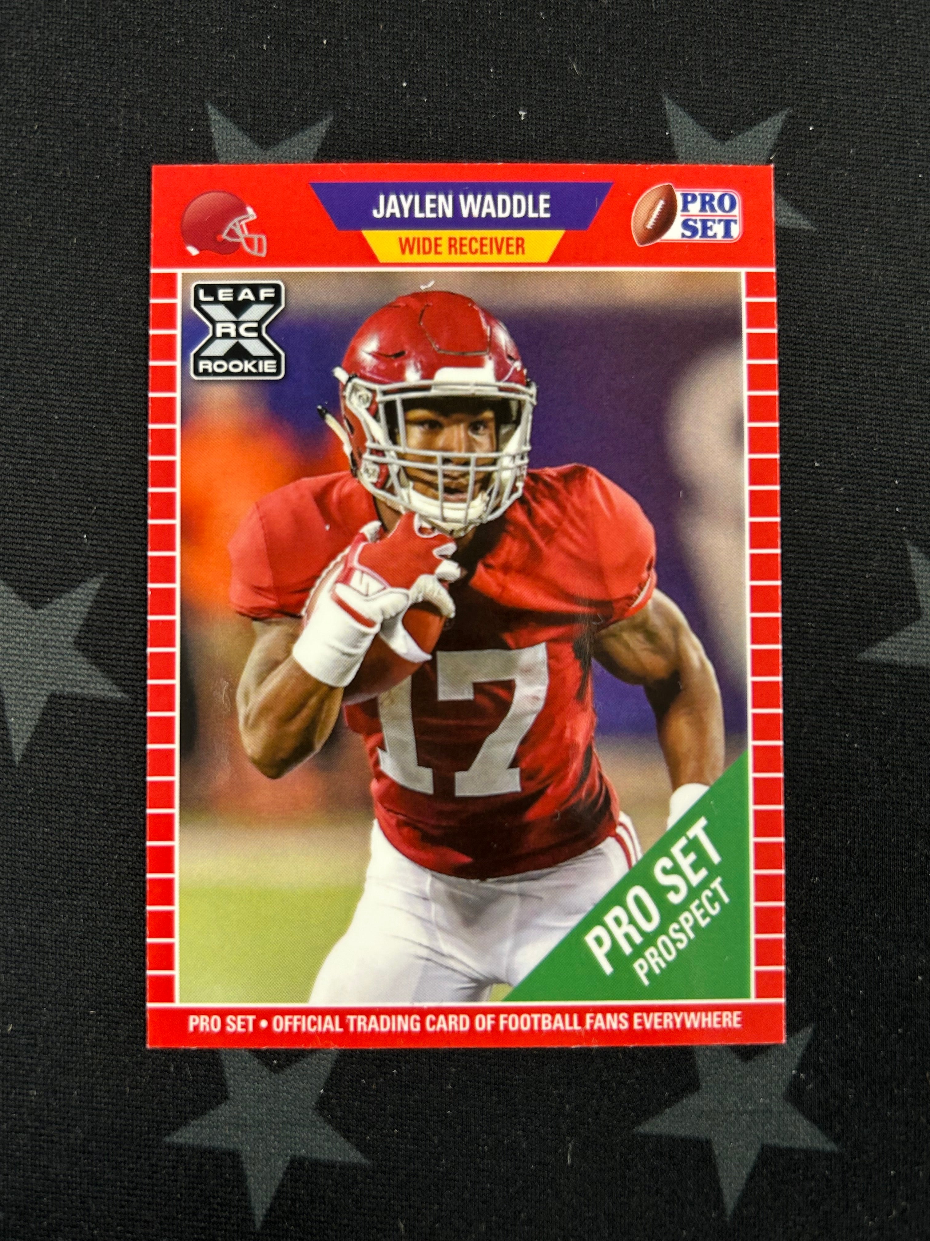 2021 Panini Leaf Pro Set Jaylen Waddle Rookie Card #PS4 - Photo Variation SP - Football Trading Card for Collectors & Sports Fans - Perfect for Display, Investment & Memorabilia Collections
