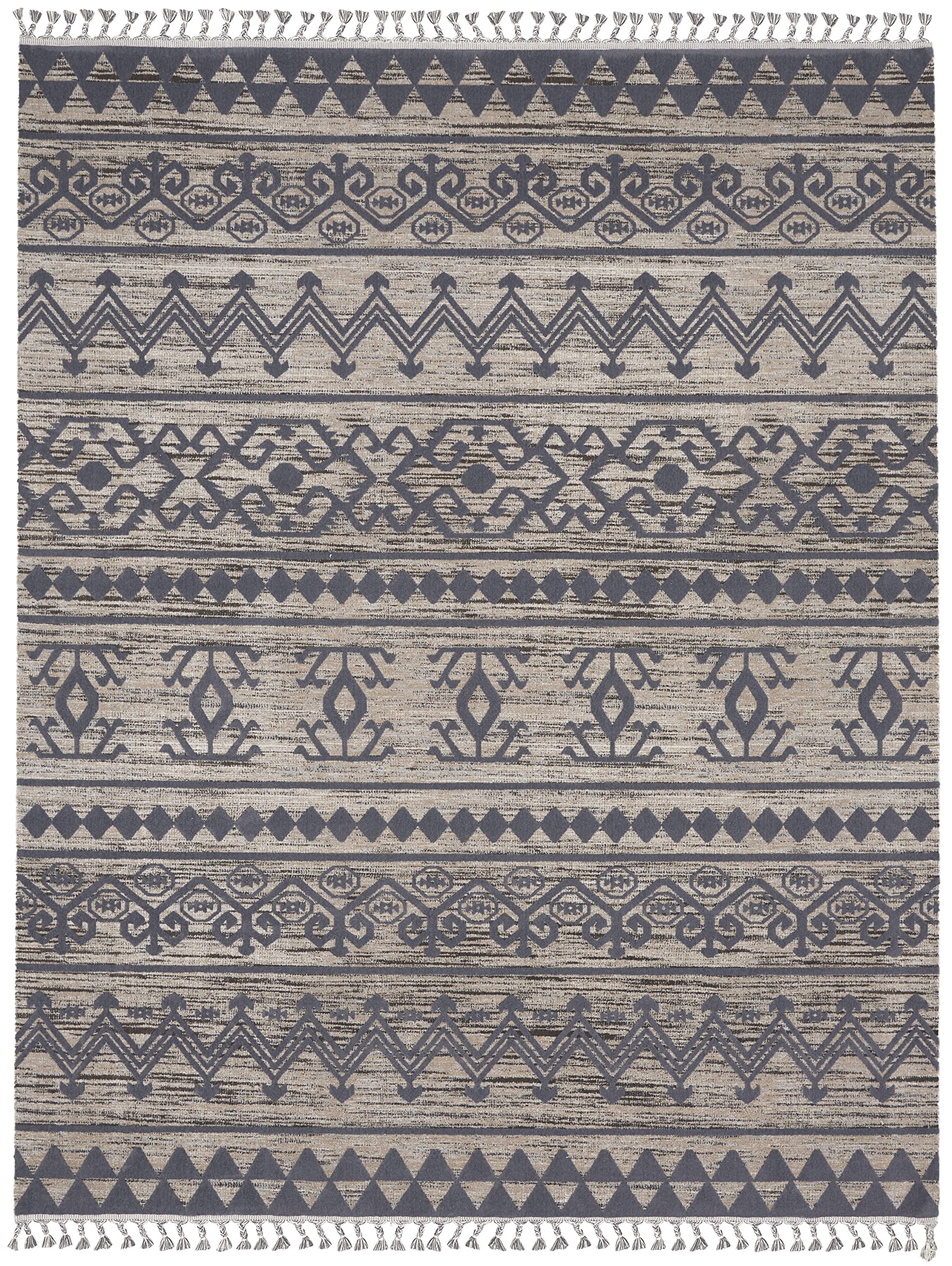 Nourison Asilah Mocha/Charcoal 7'10