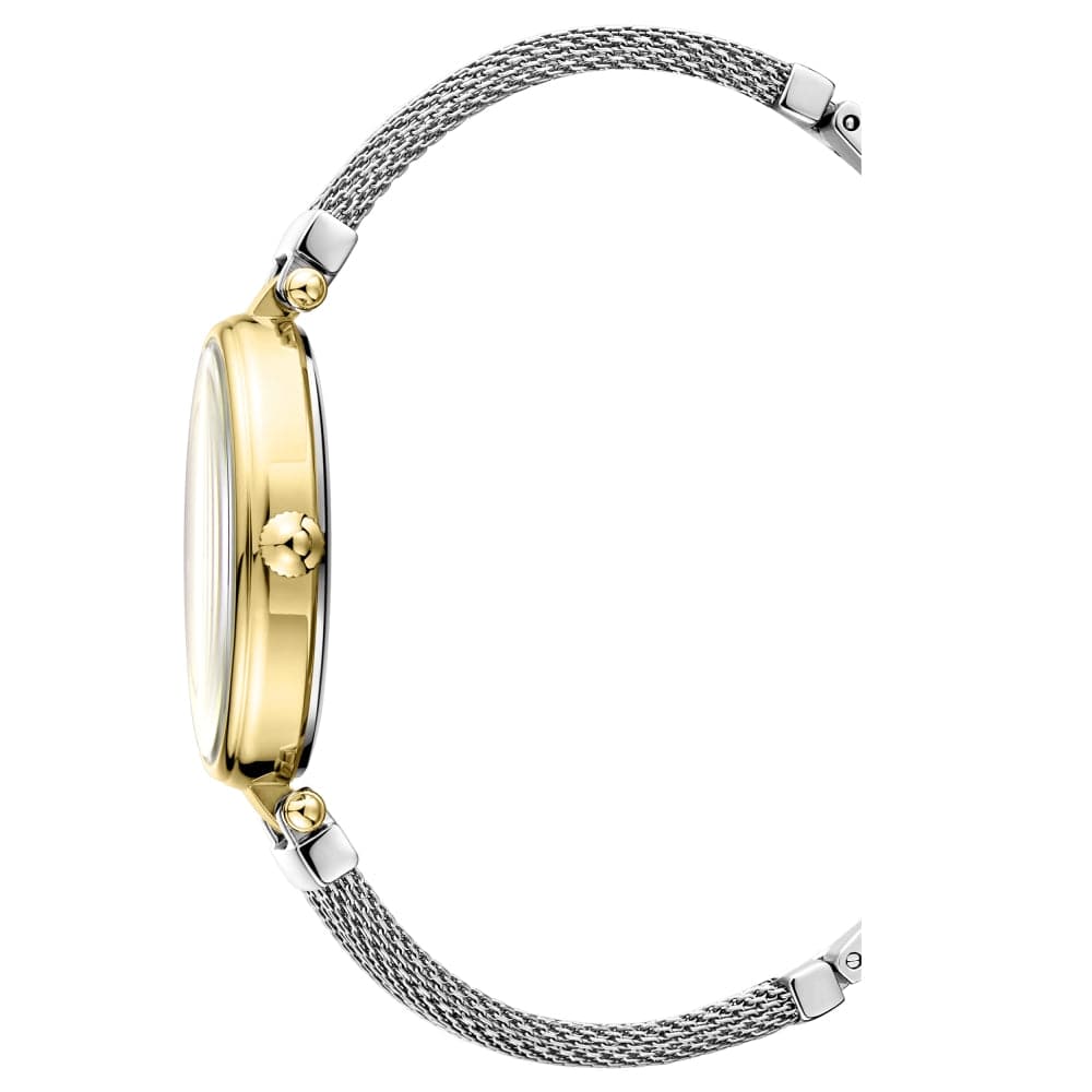 BCBGMAXAZRIA BG50672001 Women's Fashion Watch - Elegant Stainless Steel Bracelet & Crystal Accents - Perfect for Office, Party & Everyday Wear