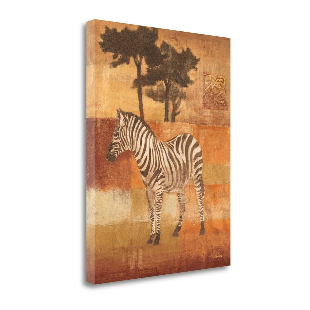 Animals On Safari II By Albena Hristova - Premium Giclee Print on Gallery Wrapped Canvas - Wildlife Wall Art for Living Room & Office Decor