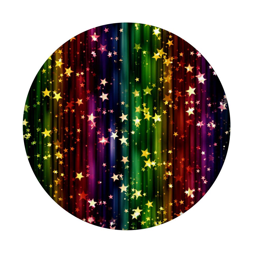 LGBTQ+ Pride Rainbow PopSocket - Swappable Phone Grip for iPhone & Android - Perfect Gay & Lesbian Gift for Birthday, Pride Month & LGBTQ+ Support - Use for Phones, Tablets & Daily Life