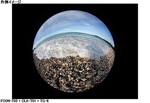 Fisheye Lens Converter FCON-T02 for Olympus TG-5/TG-6/TG-7 - Wide Angle Macro & Underwater Photography - Perfect for Outdoor Adventures, Travel & Action Shots