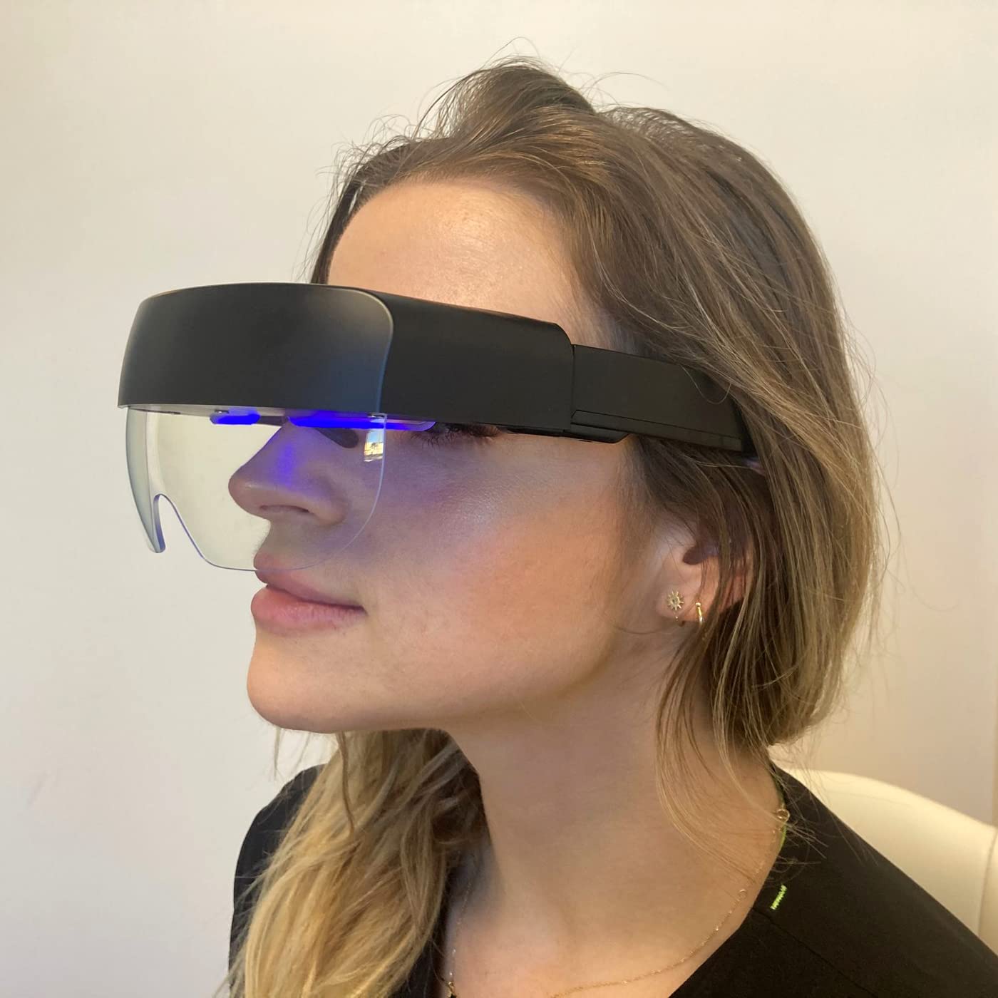 Blue Light & Red Light Therapy Glasses - Improve Sleep, Boost Energy & Enhance Mood - Perfect for Shift Workers, Travelers & Insomnia Relief