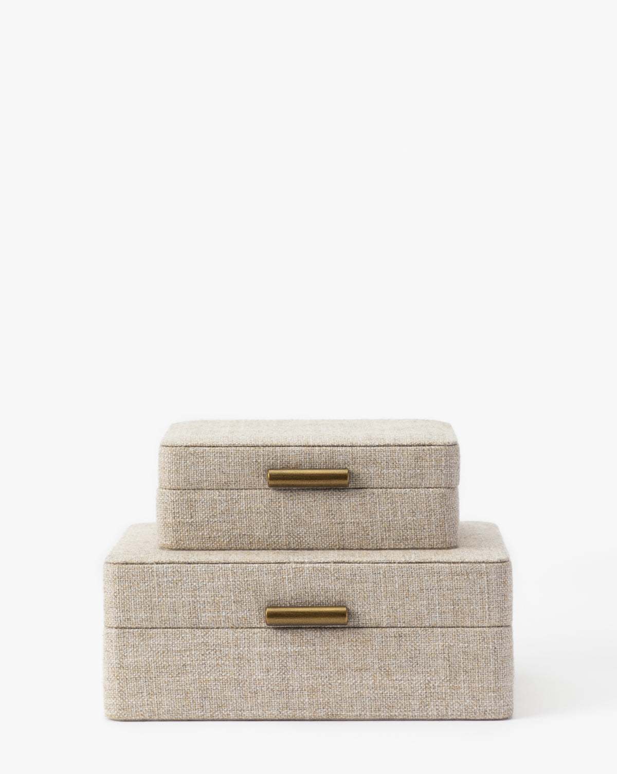 Natural Fabric Storage Box - Eco-Friendly Cotton Organizer for Home, Office & Travel - Perfect for Jewelry, Crafts & Accessories Organization