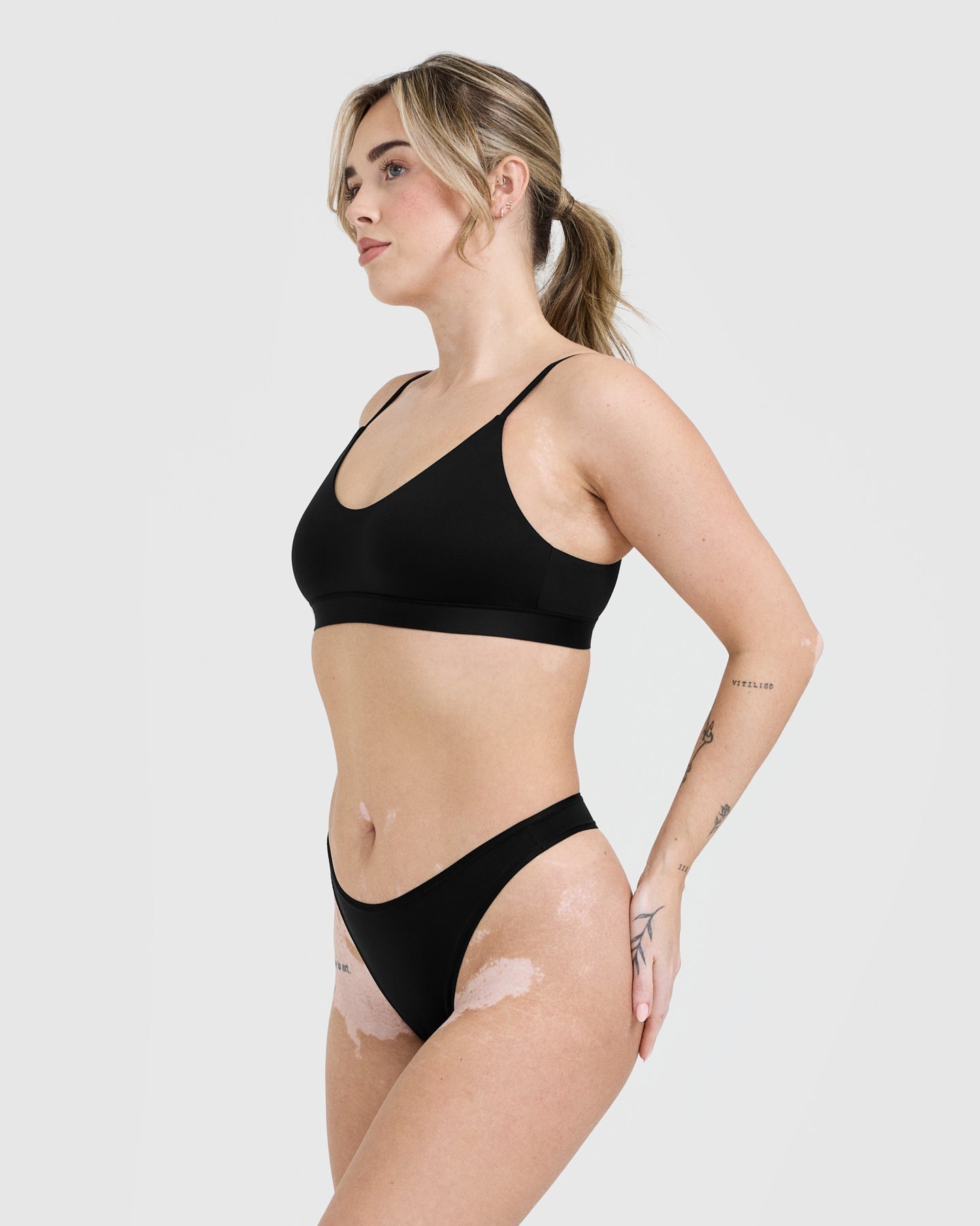 Sexy Black Silhouette Thong - Comfortable Lingerie for Women | Perfect for Date Night, Boudoir Photography & Sensual Wear