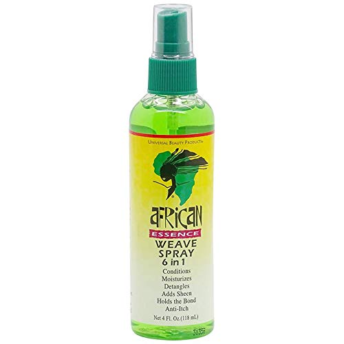 Natural Weave Spray for Hair - 4 Oz | Hydrating & Detangling Formula for Curly, Wavy & Braided Hair | Perfect for Daily Styling & Frizz Control