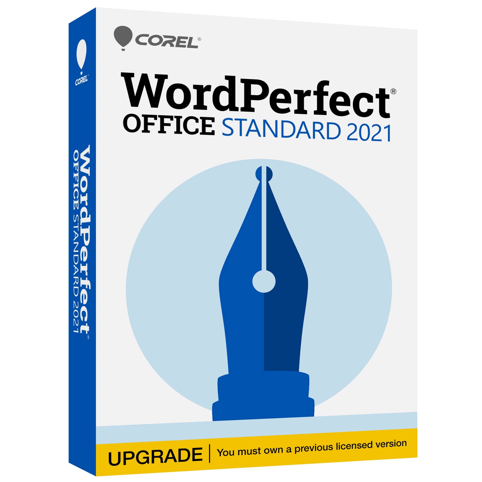 Corel WordPerfect Office Standard Upgrade 2021 | Word Processor, Spreadsheet & Presentation Software Suite [PC Disc] - Perfect for Home, Business & Student Productivity Tasks