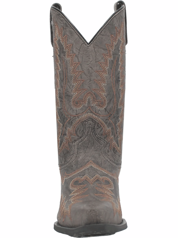 Laredo 68545 Men's Kilpatrick Snip Toe Western Boots - Grey Cowboy Boots for Men | Perfect for Rodeo, Country Dancing & Western Fashion