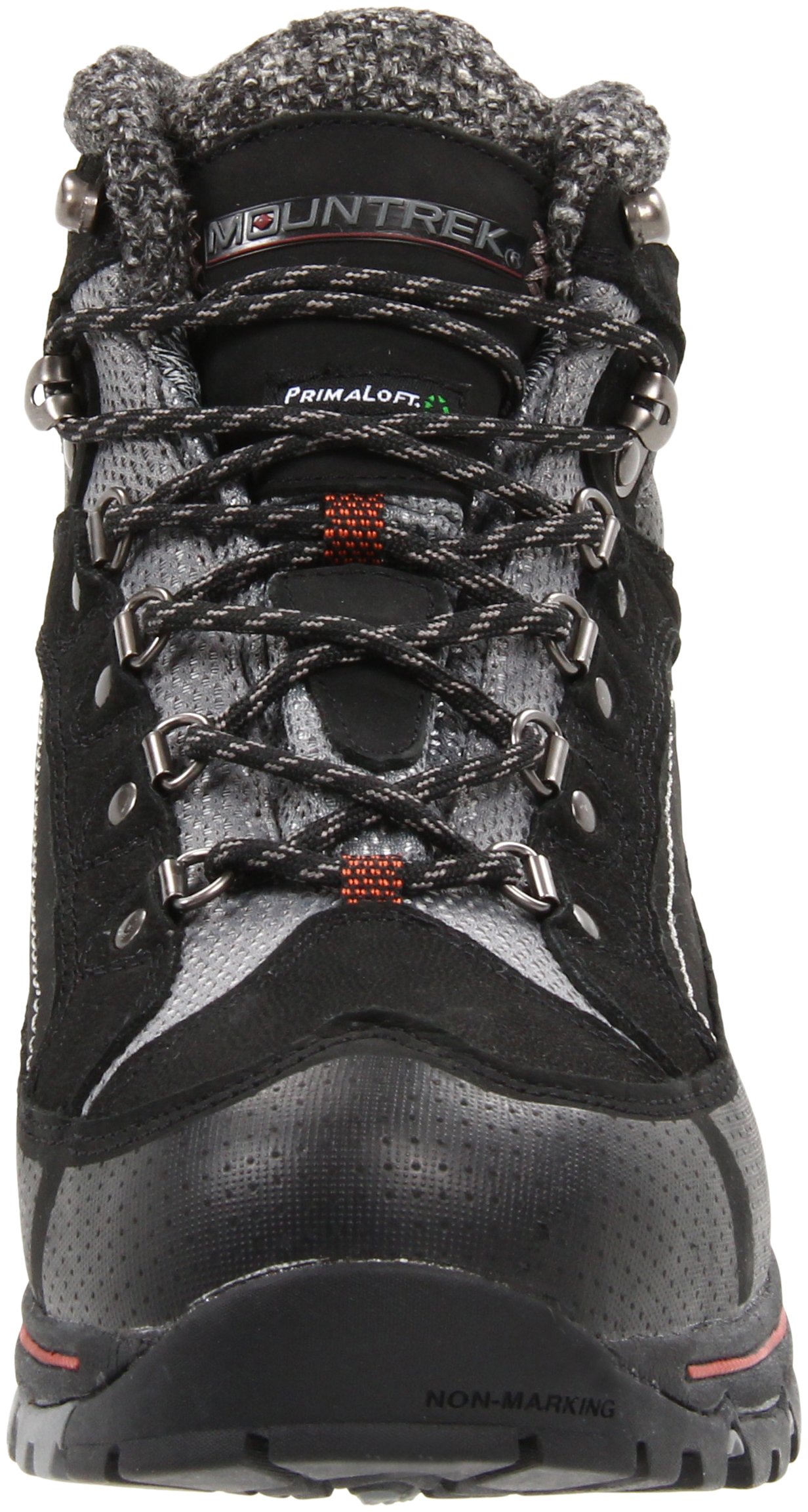 Men's Waterproof Leather Mid-Calf Boots for Winter - Non-Slip Hiking & Outdoor Work Boots for Snow, Rain & Cold Weather
