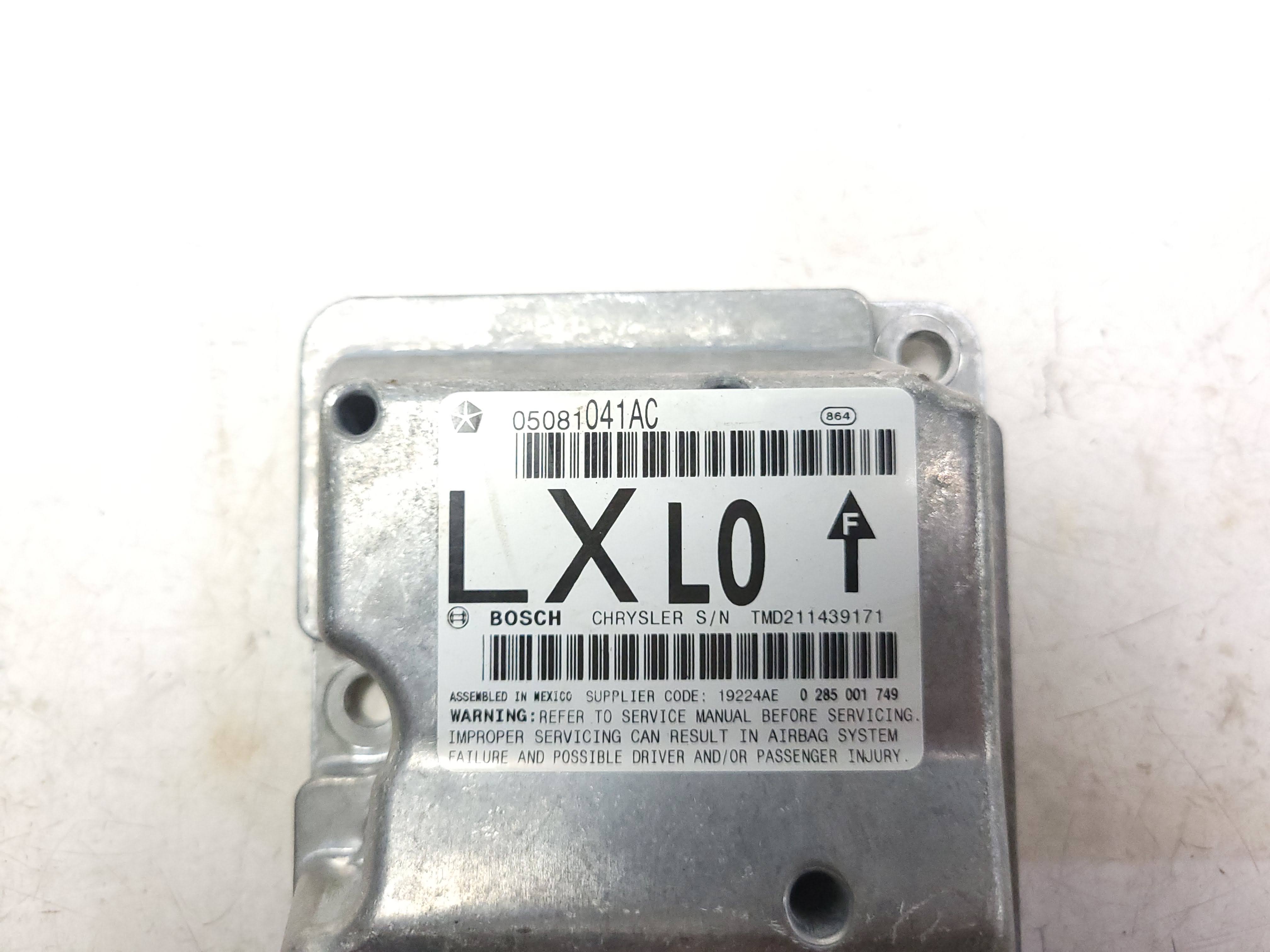 05 06 07 Dodge Magnum SRS Airbag Control Module OEM Replacement Part - Compatible with Dodge Magnum Models - Perfect for Airbag System Repairs & Safety Upgrades