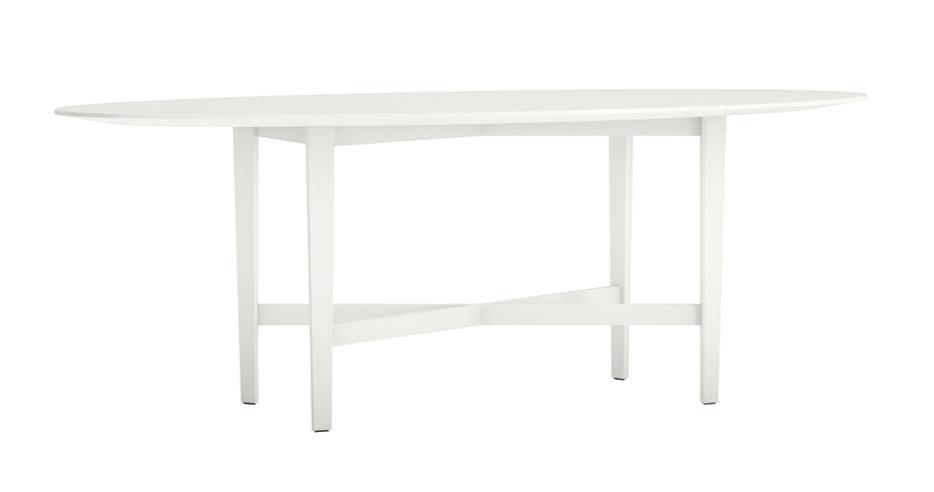 Premium Luigi Filippo Dining Table by BBB - Modern Solid Wood Kitchen Table for 6 - Perfect for Family Dinners & Entertaining Guests