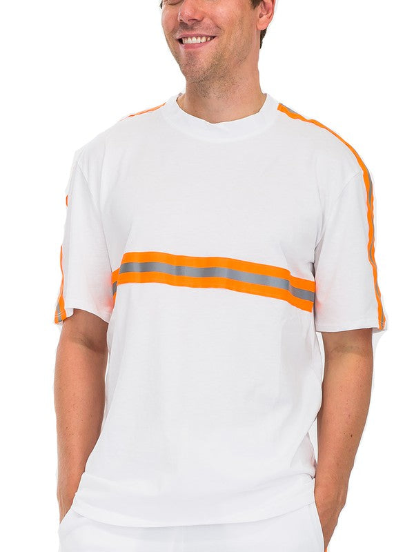 High-Visibility Reflective T-Shirt for Running, Cycling & Safety - Breathable & Comfortable Workout Tee for Men & Women