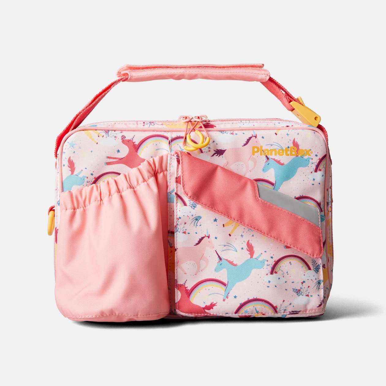 PlanetBox Insulated Lunch Bag for Kids & Adults - Reusable & Eco-Friendly Food Carrier for School, Work, Picnics & Outdoor Activities | Rover/Launch Collection