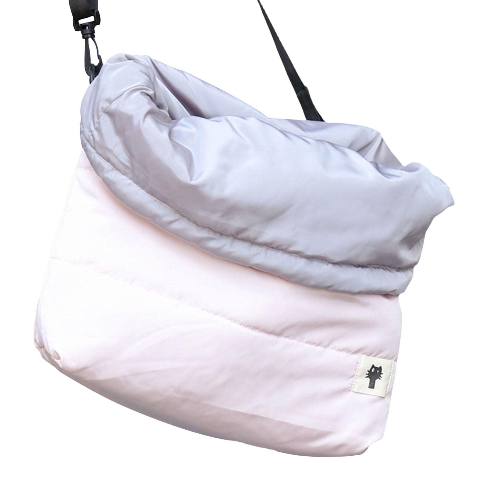 Enakshi Cute Pink Cat & Dog Carrier Bag - Lightweight Shoulder Tote for Small Pets - Perfect for Walking, Travel & Vet Visits | Pet Supplies | Dog & Cat Accessories