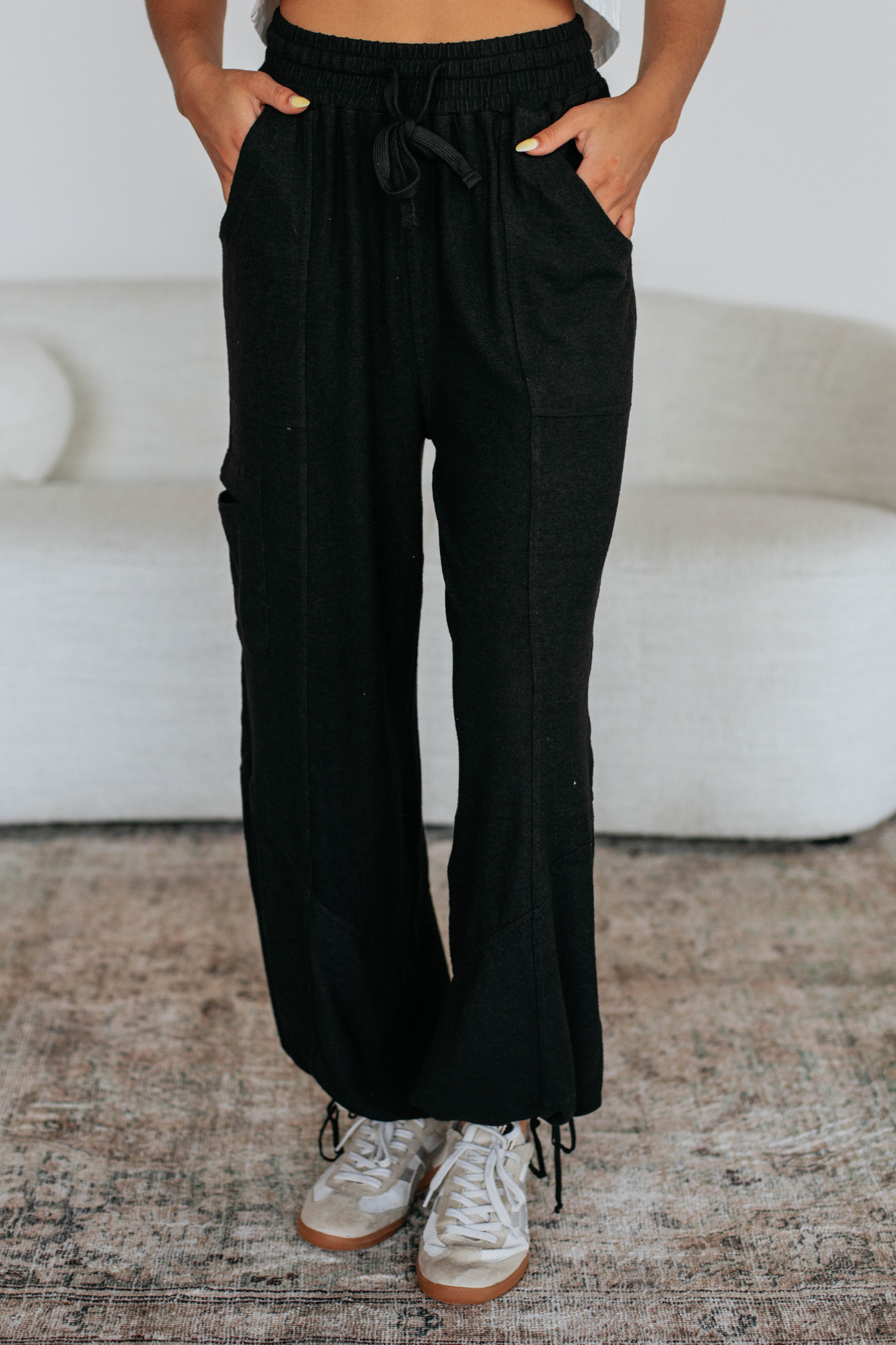 Bryden Lounge Joggers for Men - Soft Comfortable Black Sweatpants for Casual Wear, Home Relaxing & Gym Workouts